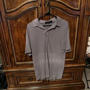 Men’s grey a.b.s Allen Schwartz xxl polo shirt